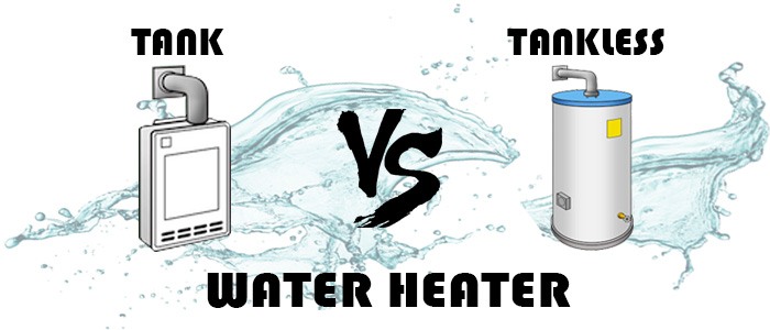 tank vs tankless water heater